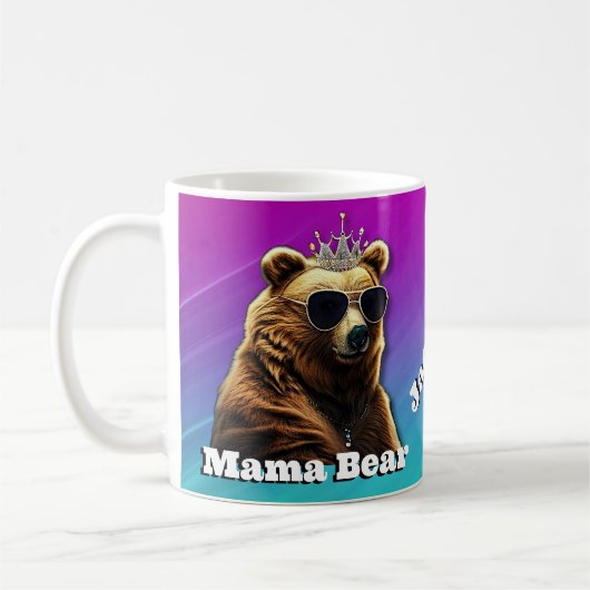 Queen Mama Beer Koffiemok (Links)