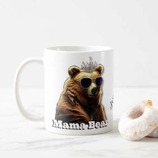Queen Mama Beer Koffiemok (Met donut)
