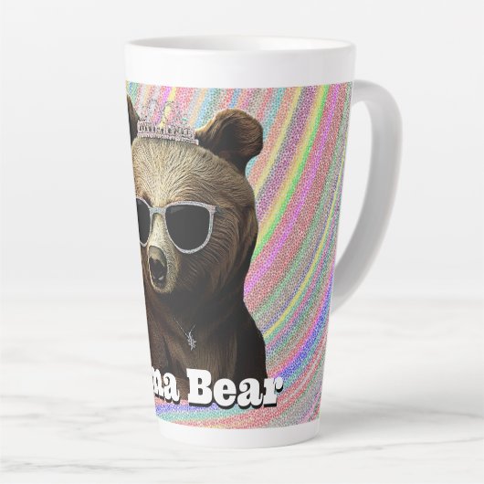 Queen Mama Beer Latte Mok (Rechterhoek)