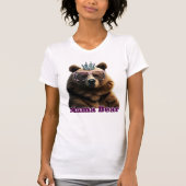 Queen Mama Beer T-shirt (Voorkant)