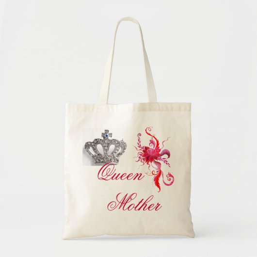 Queen Mama Whimsical Tote Bag (Voorkant)