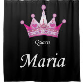 Queen Maria koffietheedwergordijn Douchegordijn (Voorkant)