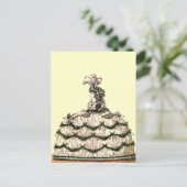 Queen Marie Antoinette Briefkaart Frankrijk Diva (Staand voorkant)