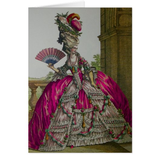 Queen Marie Antoinette ~ Card (Voorkant)