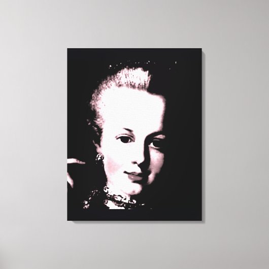 Queen Marie Antoinette – Maria Antonia of Austria Canvas Afdruk (Voorkant)