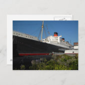 Queen Mary Briefkaart (Voorkant / Achterkant)