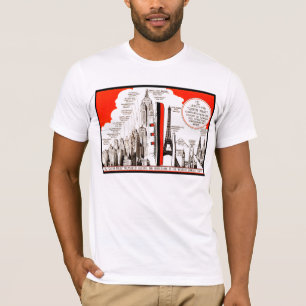 Queen Mary Comparison Chart T-shirt