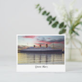 Queen Mary: een historische schat in Long Beach Briefkaart (Staand voorkant)
