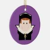 Queen Mary I Keramisch Ornament (Rechts)