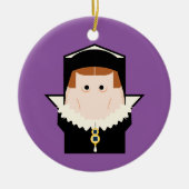 Queen Mary I Keramisch Ornament (Voorkant)