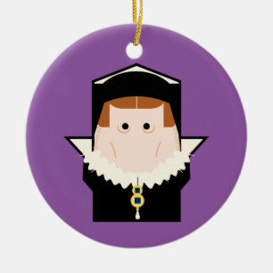 Queen Mary I Keramisch Ornament