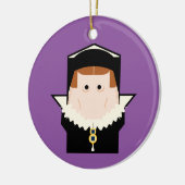 Queen Mary I Keramisch Ornament (Links)