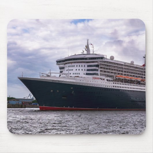 Queen Mary im Hafeneinlauf Muismat (Voorkant)