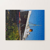 Queen Mary Liner California. Legpuzzel (Horizontaal)