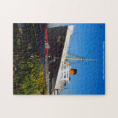 Queen Mary Liner Legpuzzel (Horizontaal)