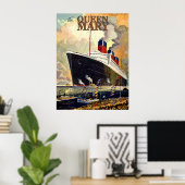 Queen Mary Poster (Thuiskantoor)