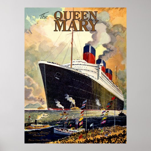 Queen Mary Poster (Voorkant)