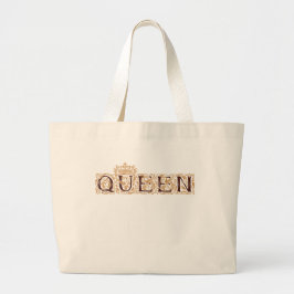 Queen Minimalist Canvas tas – Elegante dagelijkse