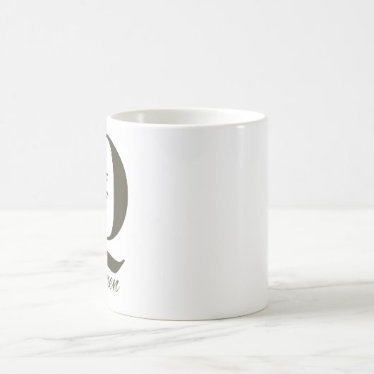 Queen Mok - Elegant Typography Design Gift voor ha (Center)