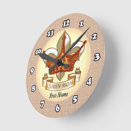 Queen Mom aangepaste klok (Hoek)