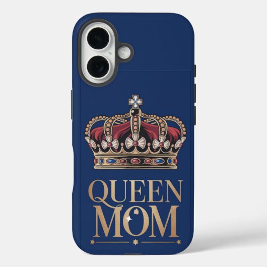 Queen Mom Crown Case-Mate iPhone Case (Achterkant)