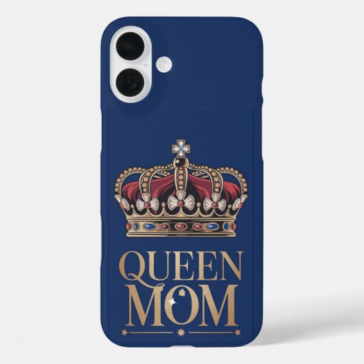 Queen Mom Crown Case-Mate iPhone Case (Achterkant)