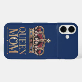 Queen Mom Crown iPhone 16 Plus Hoesje