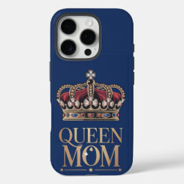Queen Mom Crown iPhone 16 Pro Hoesje