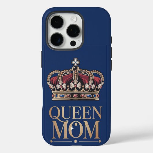 Queen Mom Crown Case-Mate iPhone Case (Achterkant)