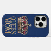 Queen Mom Crown Case-Mate iPhone Case (Achterkant (horizontaal))