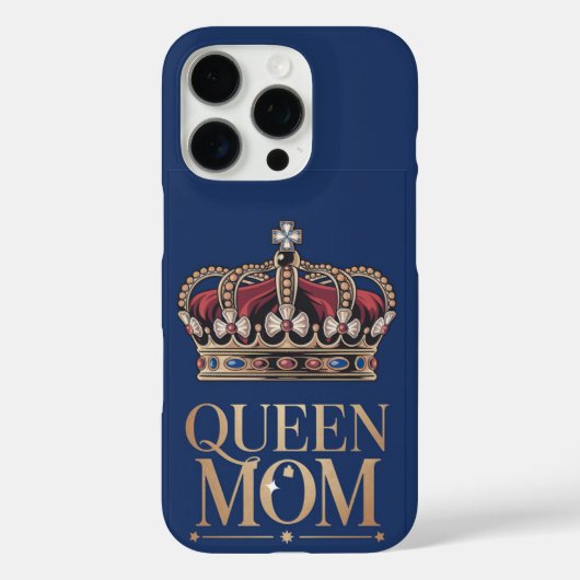 Queen Mom Crown Case-Mate iPhone Case (Achterkant)