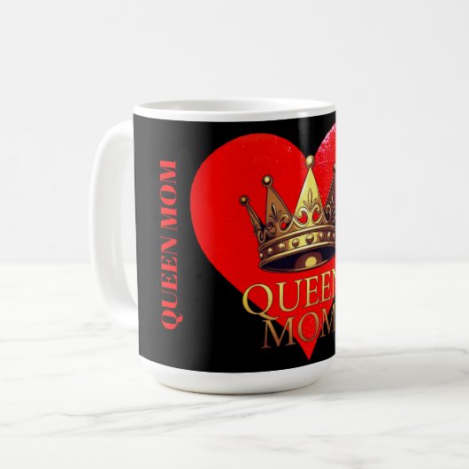 QUEEN MOM KOFFIEMOK (Voorkant links)