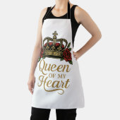Queen Mom - Moederdag Royalty-ontwerp Schort (Insitu)