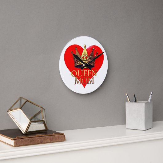 QUEEN MOM RONDE KLOK (Kantoor)