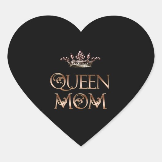 Queen Mom Sticker (Voorkant)