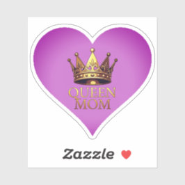 QUEEN MOM STICKER