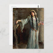 "Queen Morgan Le Fay" van WH Margetson Briefkaart (Voorkant / Achterkant)