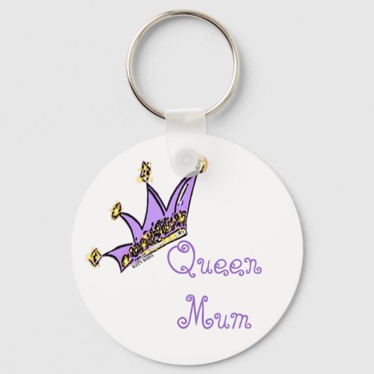 Queen Mum Sleutelhanger (Voorkant)