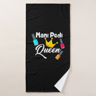 Queen Nail Artist Badhanddoek