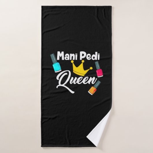 Queen Nail Artist Badhanddoek (Badhanddoek)