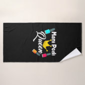 Queen Nail Artist Badhanddoek (Badhanddoek)