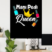 Queen Nail Artist Poster (Thuiskantoor)