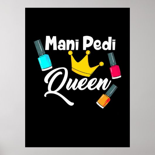 Queen Nail Artist Poster (Voorkant)