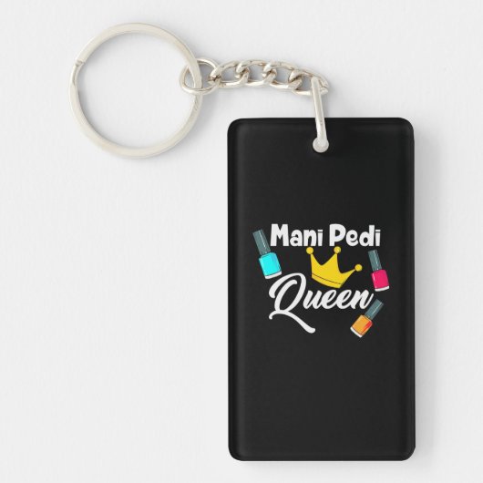 Queen Nail Artist Sleutelhanger (Voorkant)