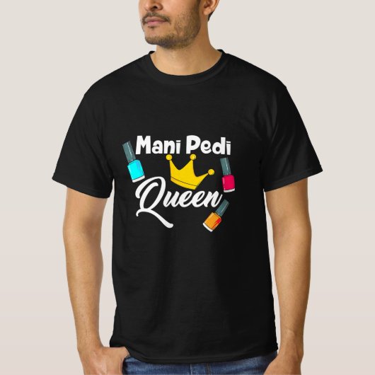 Queen Nail Artist T-shirt (Voorkant)