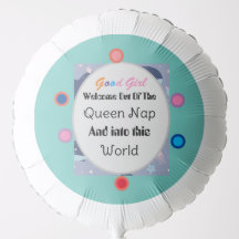 Queen Nap Baby shower uitnodiging