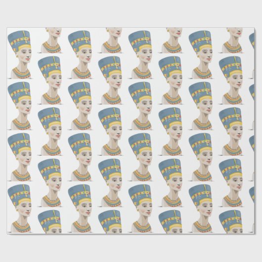 Queen Nefertiti Cadeaupapier (Vlak)
