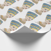Queen Nefertiti Cadeaupapier (Hoek)
