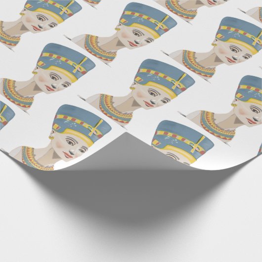 Queen Nefertiti Cadeaupapier (Hoek)