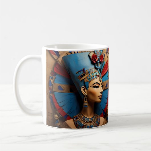 Queen Nefertiti Koffiemok (Links)